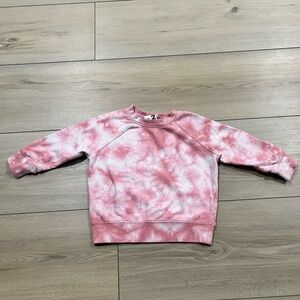 Cotton-on kids Pink Tie-Dye Sweatshirt
